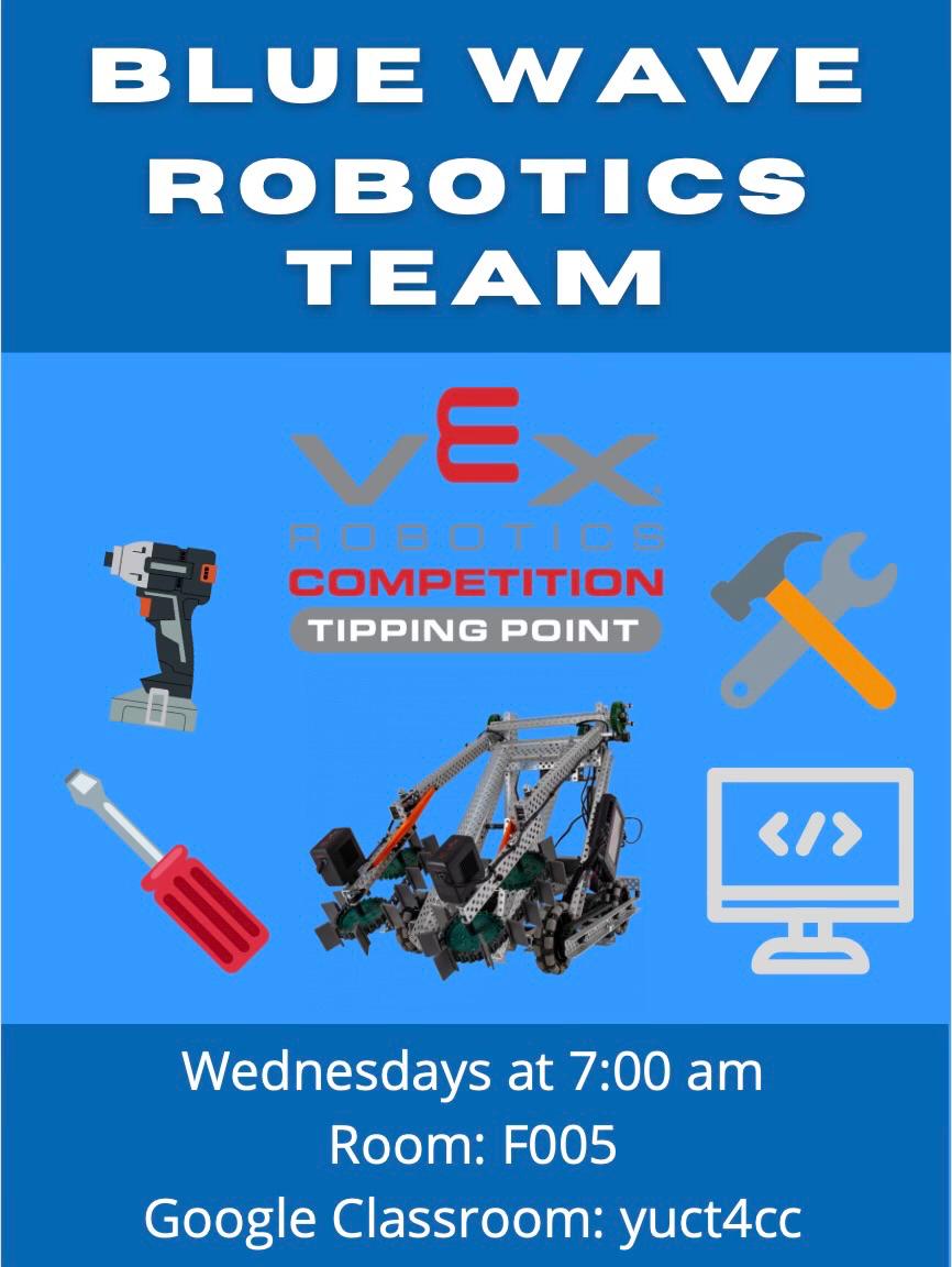 VEX team poster